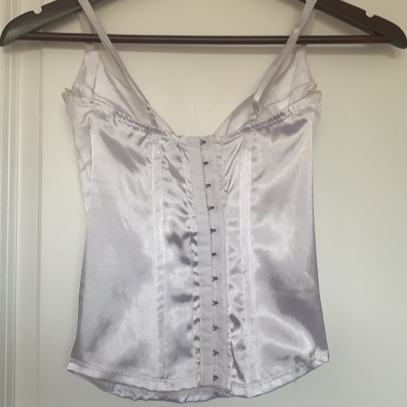 White satin bustier size xxs - Picture 6 of 12